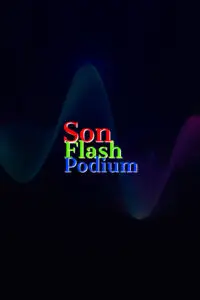 a colorful lines on a black background