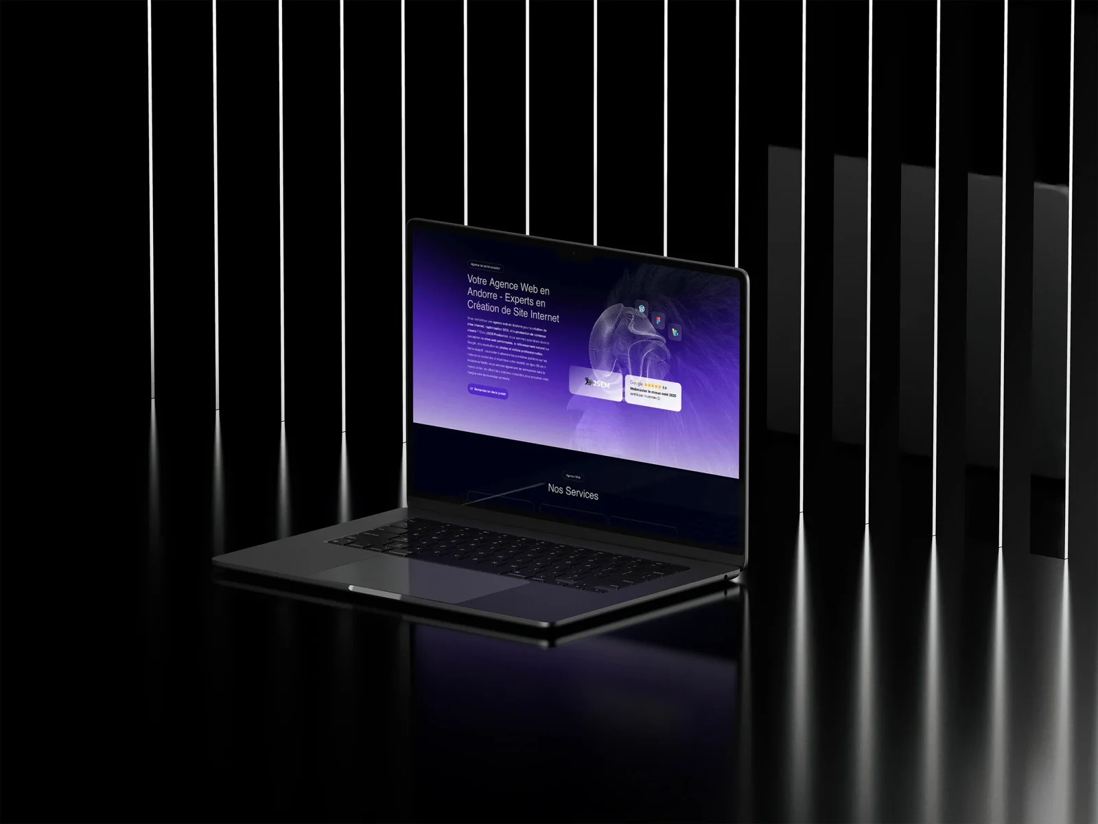 Computer for website creation in Andorra